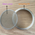 Regular 70mm Stainless Steel Sprouting Lids For Mason Jars